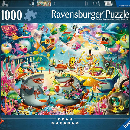 Ravensburger Adult Puzzles Ocean Lounge, 1000pc - Ages 12+