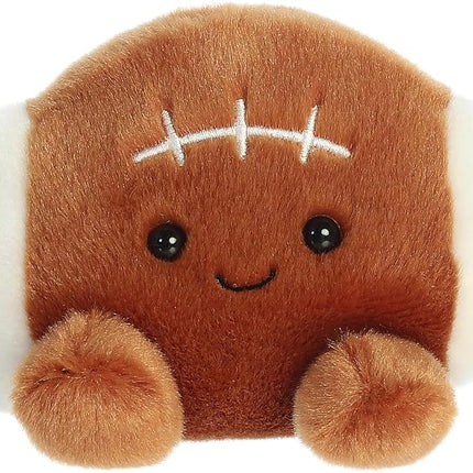 Aurora Adorable Palm Pals Tackle Football Stuffed Animal - Pocket-Sized Play - Collectable Fun - Brown 5 Inches