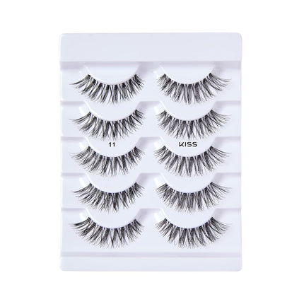 KISS Products So Wispy Lashes, 5 Pair (Package May Vary)