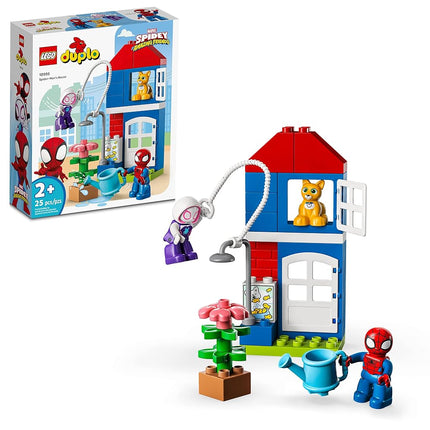 LEGO DUPLO Marvel Spider-Man�s House 10995, Spiderman Toy for Toddlers, Boys, and Girls, Spidey and His Amazing Friends Super Hero Set