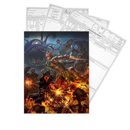 Dungeons & Dragons 2024 Character Sheets (Player Accessories)
