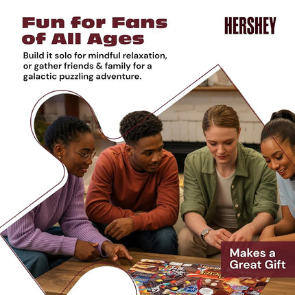 Buffalo Games - Hershey - Hershey Deluxe Collage - 2000 Piece Jigsaw Puzzle for Adults Challenging Puzzle Perfect for Game Nights - Finished Puzzle Size is 38.50 x 26.50