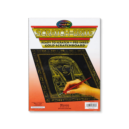 Melissa & Doug Scratch Art Scratchboard - 50-Pack,