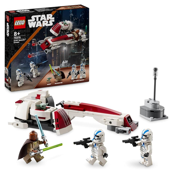 LEGO Star Wars BARC Speeder Escape Set, Buildable 