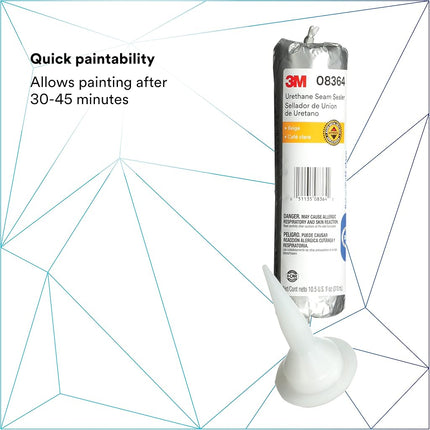 3M 08364 Ultrapro Mastic d'étanchéité uréthane beige en poche - 310 ml