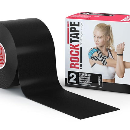 RockTape, Black, 2" x 16.4' (5cmx5m)