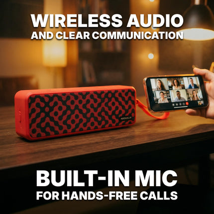 Enceinte Bluetooth portable Rockville Faze – Liaison sans fil TWS, batterie 36 heures