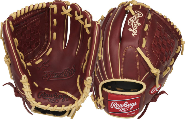 Rawlings Sandlot Series Leather Basket Web Basebal