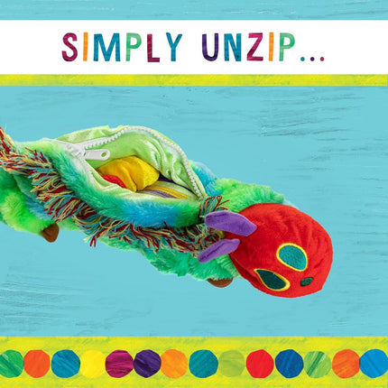 World of Eric Carle, The Very Hungry Caterpillar Reversible Caterpillar/Butterfly Plush by Kids Preferred