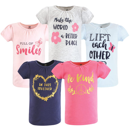 Hudson Baby Unisex Baby Short Sleeve T-Shirts, Be 