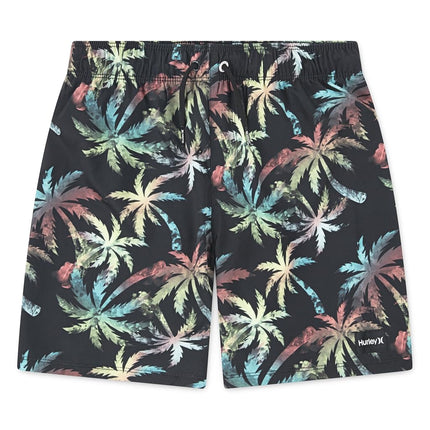 Hurley Layered Palm Tree Pull On Swim Shorts, Multi, 7