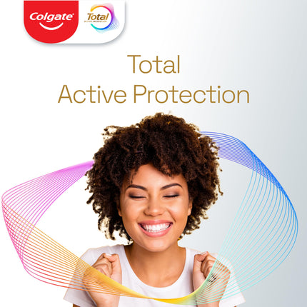 Colgate Total Active Prevention Foaming Clean Soft Toothbrushes, Soft Bristle Toothbrush Pack for Plaque Removal, Helps Reach Deeper Along The Gumline and Between Teeth, White, 2 Pack