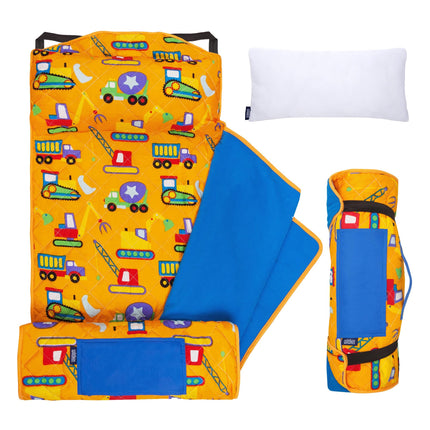 Wildkin Quilted Kids Nap Mat � Soft Microfiber wit