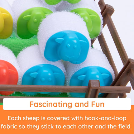 Tomy Fat Brain Toys Heap-O-Sheep Game, Family Board Games for Kids and Adults, Game of Catapulting Sheep, 6 to Adult, 2 to 4 Players