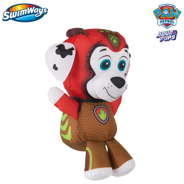 Swimways Paw Patrol AquaPups Marshall Swim Huggable, Paw Patrol Toys, Bath Toys & Beach Toys, Floating Water Stuffed Animal for Kids Aged 1 & Up
