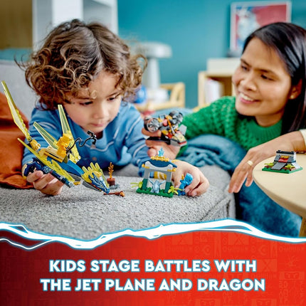 LEGO 71798 Ninjago Nya and Arin's Baby Dragon Battle 4+ 157 Pieces Perfect for Young Builders