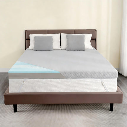 Extra Firm Mattress Topper King Size, 4 Inch High-