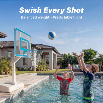 GoSports Swimming Pool Basketballs 6.5 inch, 3 Pack - Great for Floating Water Basketball Hoops