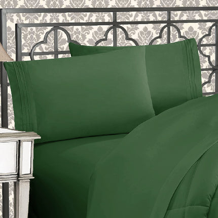 Elegant Comfort 1500 Thread Count Wrinkle & Fade R