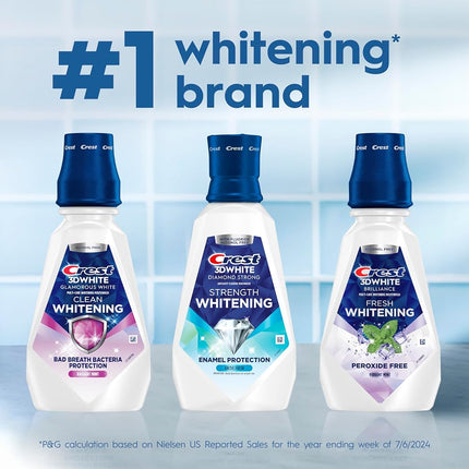 Crest 3D Whitening Rinse, 16 Ounce