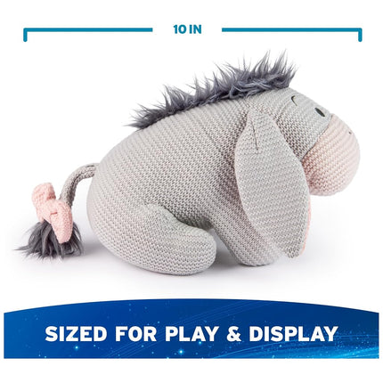 GUND Disney Official Eeyore Knit Plush, Winnie The Pooh, Stuffed Animal for Ages 1 and Up, Gray, 10�