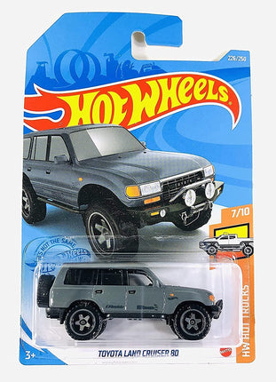Hot Wheels 2021 - Toyota Land Cruiser 80 - Gray - 