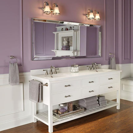 Moen YB5218BN Wynford Towel Bar, Brushed Nickel