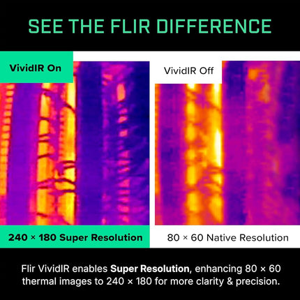 Flir One Thermal Imaging Camera for iPhone Lightning, 240x180 MSX