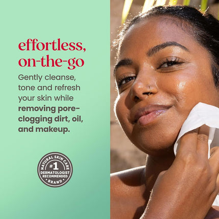 Burt's Bees Facial Cleansing Towelettes, Cucumber & Sage