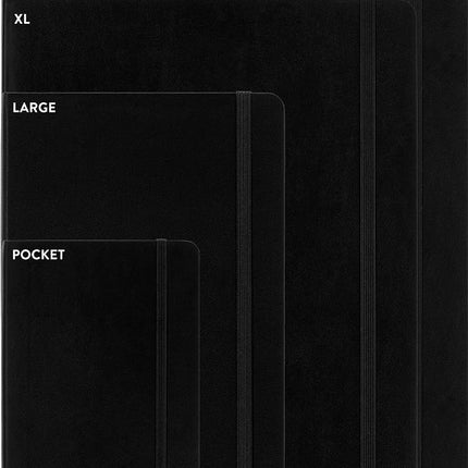 Moleskine Classic Notebook, Notebook With Squared Pages, Soft Cover and Elastic Closure, Myrtle Green, XL, 19 x 25 cm, 192 Pages