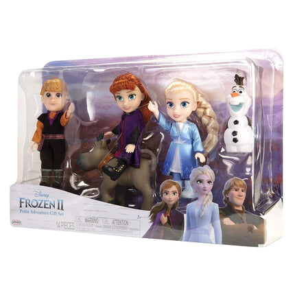 Disney Frozen 2 Petite Doll Gift Set- Includes Key Characters Anna, Elsa, Kristoff, Sven and Olaf! Dolls Are Approximately 6 Inches Tall, Perfect For Any Frozen Fan!