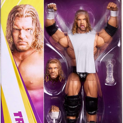 Mattel WWE Elite Collection Triple H Action Figure & Accessories