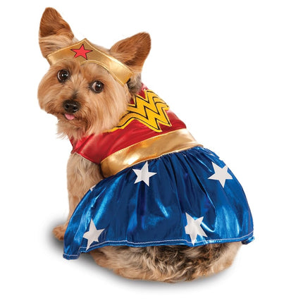 Rubies unisex adult 580286 Official s DC Comic Wonder Woman Pet Dog Costume Super Hero Gift Big Dog Size XXL, Multicolor, XXL UK Halloween Halloween
