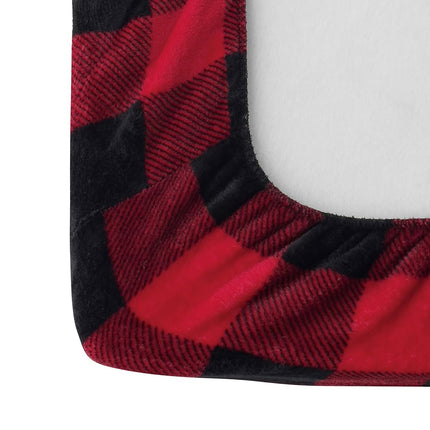 Elegancia y Confort Lujoso Juego de Sábanas de 4 Piezas de Felpa de Terciopelo Suave - Calidad Premium - Cálido y Acogedor, Antiestático, Vellón de Terciopelo sin Bolitas con Bolsillo Profundo - Twin XL, Rojo Búfalo