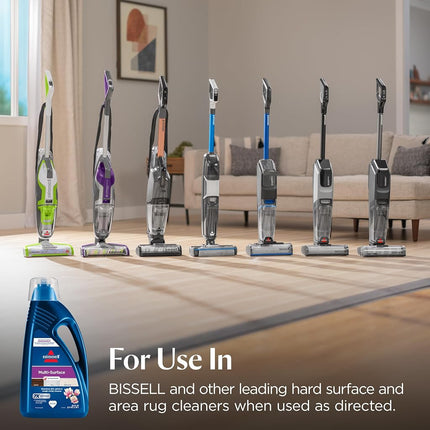Bissell MultiSurface Floor Cleaning Formula for Crosswave and Spinwave (80 oz), 1789G