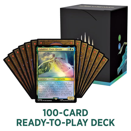 Magic the Gathering The Lord of The Rings Tales of Middle Earth Commander Deck Green/Blue Elven Council (SD3)