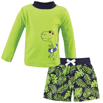 Ensemble anti-UV Hudson Baby, motif dinosaure, 3-6 mois
