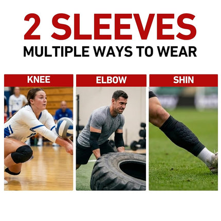 McDavid Knee Sleeves with Knee Padding for men and women