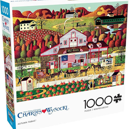 Buffalo Games - Charles Wysocki - Autumn Farms - 1