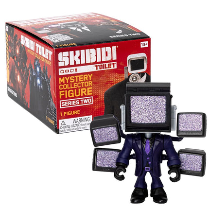 SKIBIDI TOILET Mystery Figure Collector Series 2, Collectible Figures, YouTube Animation Sensation, Officially Licensed Toilet Merch