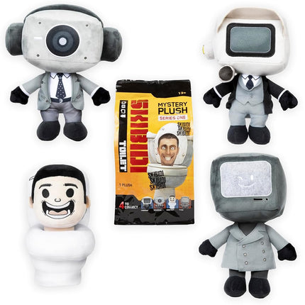 SKIBIDI 1320 Large PDQ Mystery Figures Plush, All-