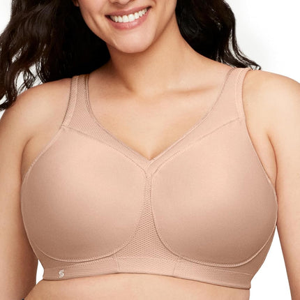 Glamorise MagicLift Seamless Sports Wirefree Bra 1