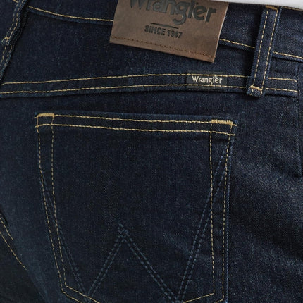 Wrangler Men's Free-to-Stretch Regular Fit Jean, Rinse Denim, 30W x 32L
