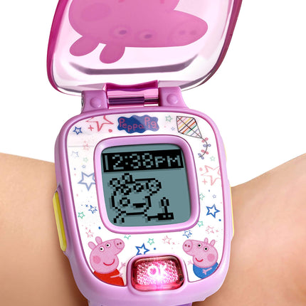 VTech FENRIR Reloj de aprendizaje de Peppa Pig - Versión en inglés