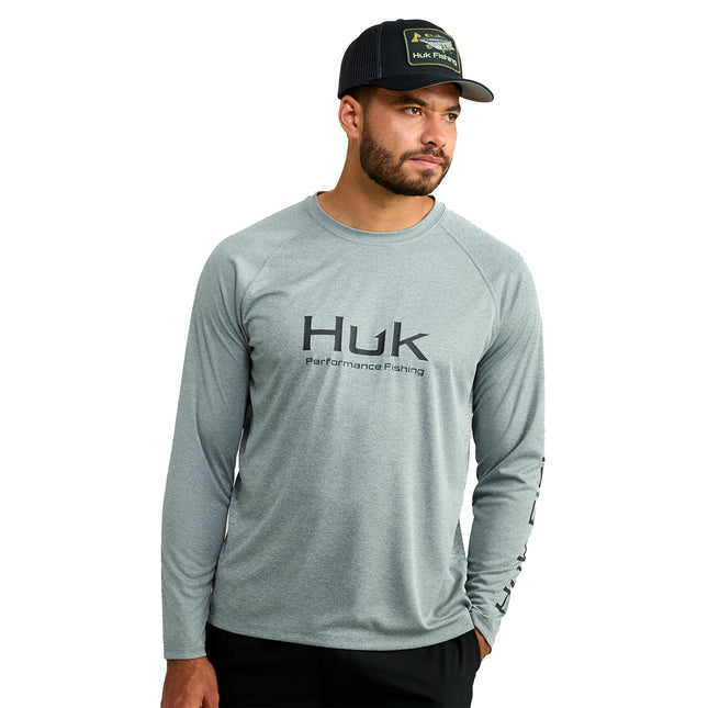 HUK Men's Standard Pursuit Vented Long Sleeve, 30 