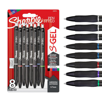 Sharpie S-Gel | Gel Pens | Medium Point (0.7mm) | 
