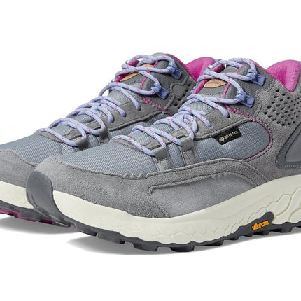 New Balance Women's Fresh Foam X Hierro V1 Mid-Cut Trail Running Shoe, Steel/Castlerock/Magenta, 10