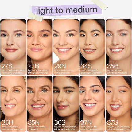 Tarte Face Tape Foundation – Coverage Matte Finish Foundation with Snow Mushroom & Hyaluronic Acid for Hydration, Waterproof, Vegan & Cruelty-Free