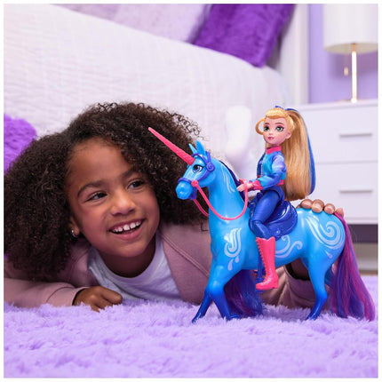 Unicorn Academy, Isabel Masquerade Ball Doll with 11 Accessories, 9.5”, Dolls & Unicorn Toys for Girls