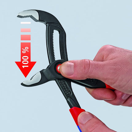 KNIPEX - 87 22 250 SBA Tools - Cobra QuickSet Pump Pliers, Multi-Component (8722250SBA)